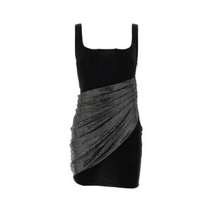 Giuseppe Di Morabito Women Black Viscose Mini Dress